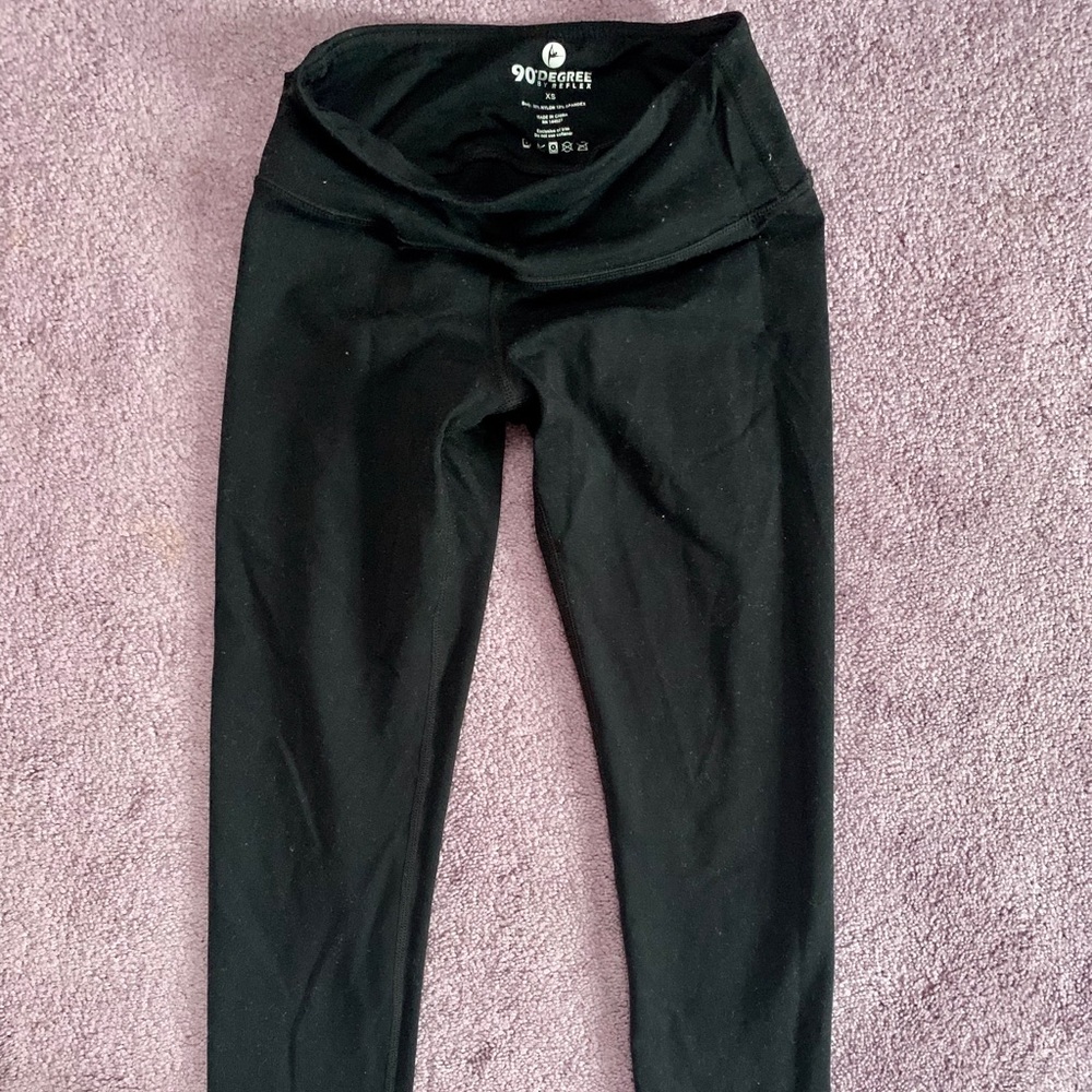 90 Degree Crop Leggings